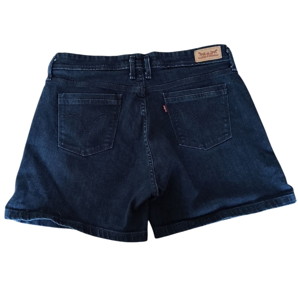 Women's Levi's Blue Denim Shorts Size 10 - Picture 2 of 9